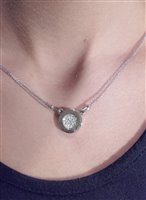 Collana Recarlo Donna in Oro bianco Diamante 0.18 Ct ZS490/B - ZS490/B